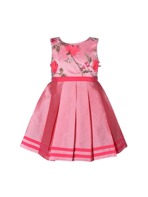 

A Little Fable Girls Pink Gardenia Dress