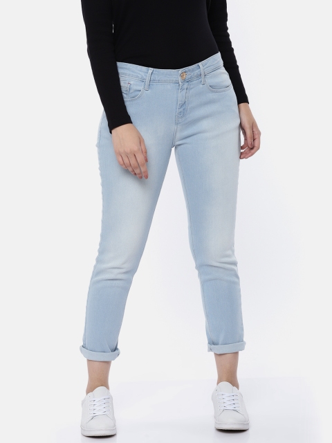 

Jealous 21 Women Blue Skinny Fit Mid-Rise Clean Look Stretchable Hourglass Jeans