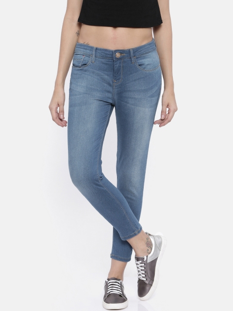 

Jealous 21 Women Blue Hottie Fit Mid-Rise Clean Look Stretchable Jeans