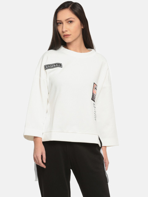 

Jealous 21 Women Off-White Solid Top