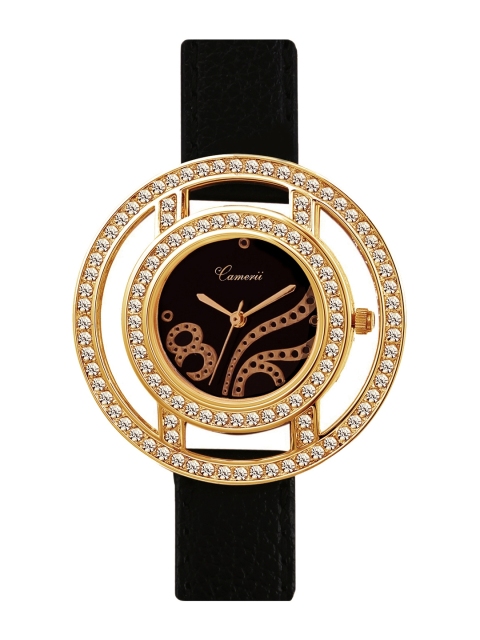 

Camerii Women Black Analogue Watch CWL653