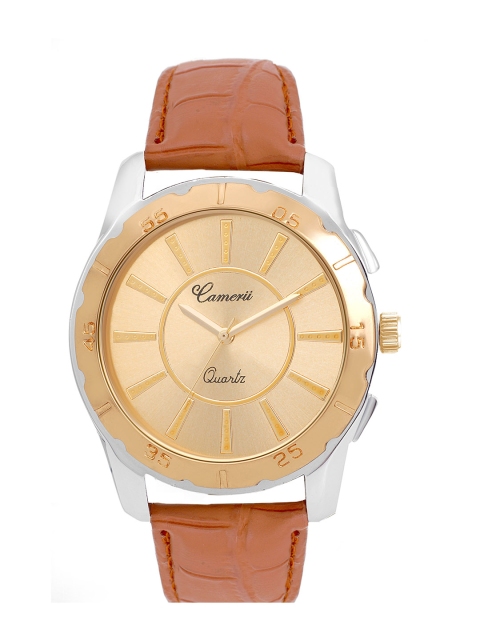 

Camerii Men Rose & Gold-Toned Analogue Watch