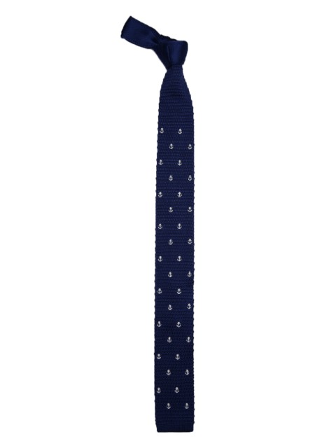 

Alvaro Castagnino Blue Printed Broad Tie