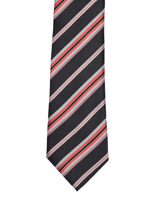 

Alvaro Castagnino Multicoloured Striped Broad Tie, Multi