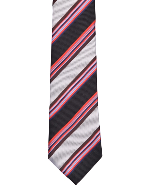 

Alvaro Castagnino Multicoloured Striped Broad Tie, Multi