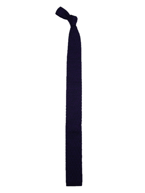 

Alvaro Castagnino Navy Blue Solid Broad Tie
