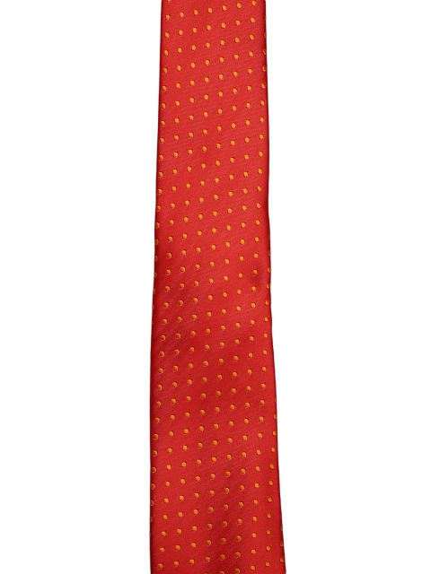 

Alvaro Castagnino Red & Orange Printed Broad Tie