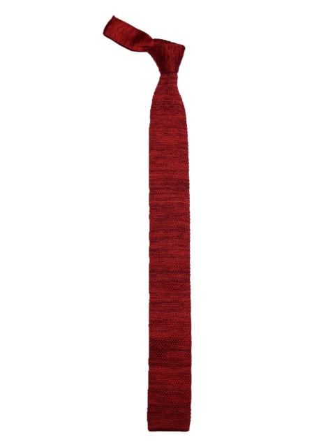

Alvaro Castagnino Red & Maroon Solid Broad Tie