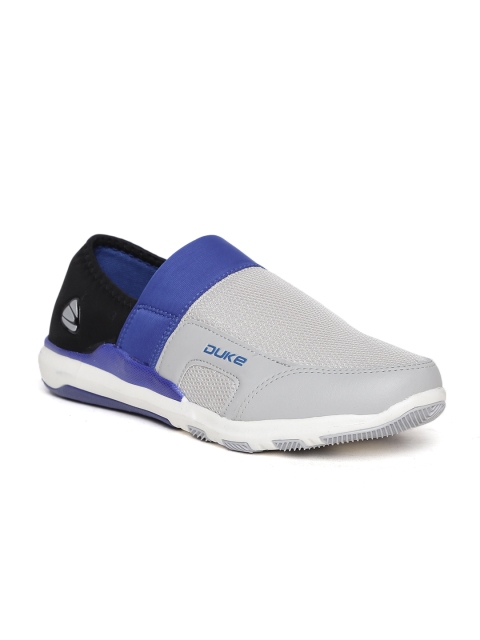

Duke Men Grey Running Shoes