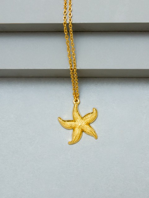 

Pipa Bella Gold-Toned Metal Gold-Plated Necklace