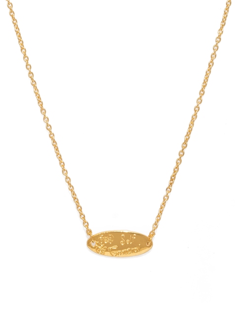 

Pipa Bella Gold-Toned Metal Gold-Plated Necklace