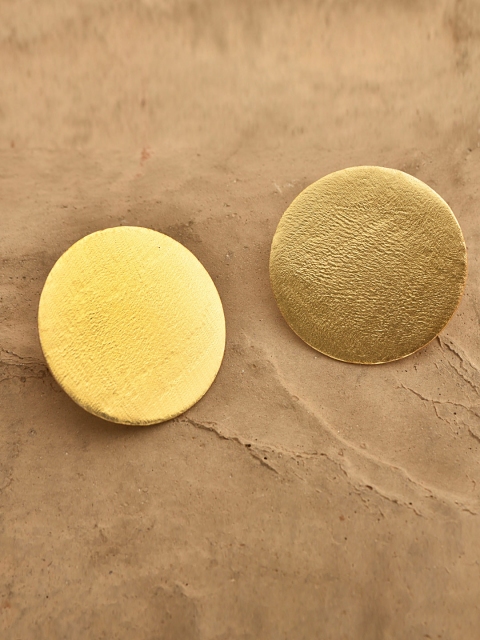 

Pipa Bella Gold-Toned Circular Studs