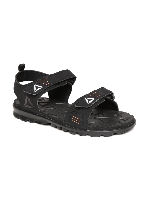 

Reebok Men Black Royal Flex Sports Sandals