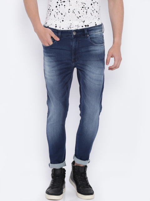 

Pepe Jeans Men Blue Slim Fit Low-Rise Clean Look Stretchable Jeans