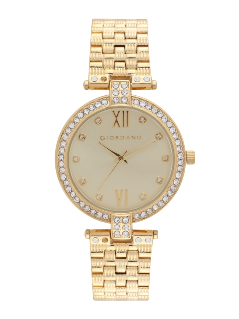 

GIORDANO Women Gold-Toned Analogue Watch
