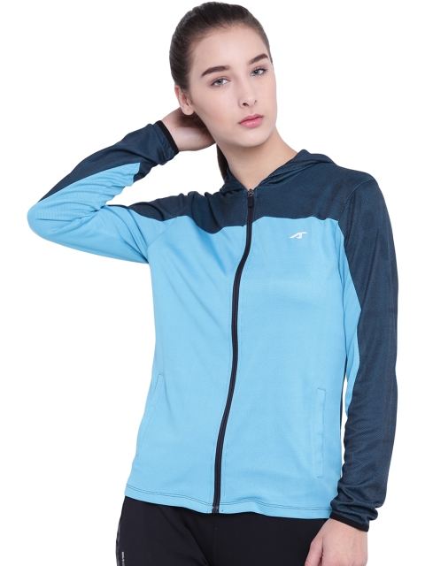 

Alcis Women Blue Colourblocked Sporty Jacket