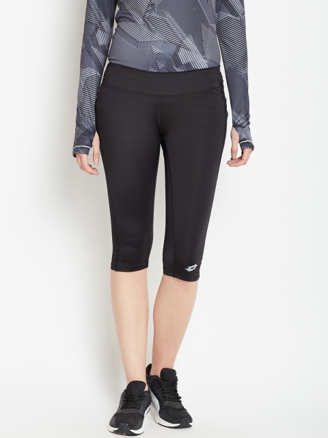 

Lotto Women Black XRIDE II Mid BS 3/4th Tights