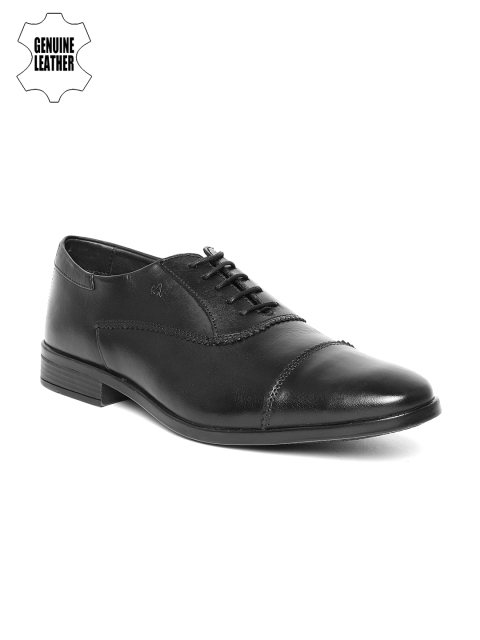 

Arrow Men Black Genuine Leather Oxfords