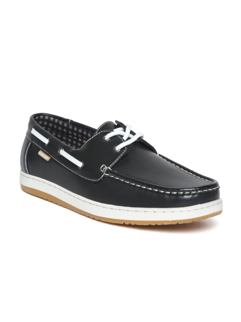 

U.S. Polo Assn. Men Black Boat Shoes