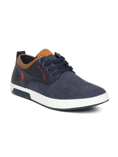 

U.S. Polo Assn. Men Navy Blue Sneakers