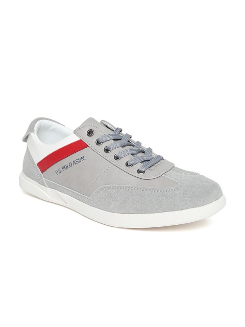

U.S. Polo Assn. Men Grey Sneakers