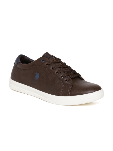 

U.S. Polo Assn. Men Brown Sneakers