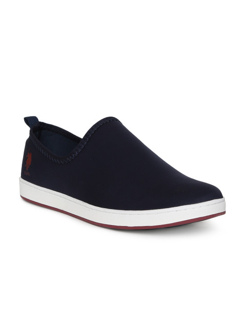 

U.S. Polo Assn. Men Navy Blue Slip-On Sneakers