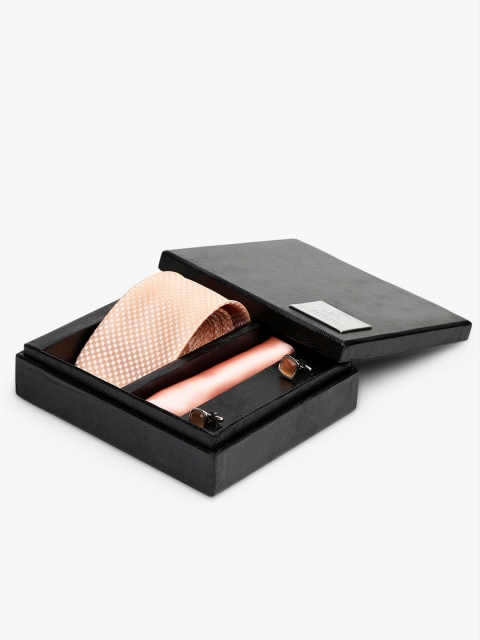 

Alvaro Castagnino Men Peach Accessory Gift Set