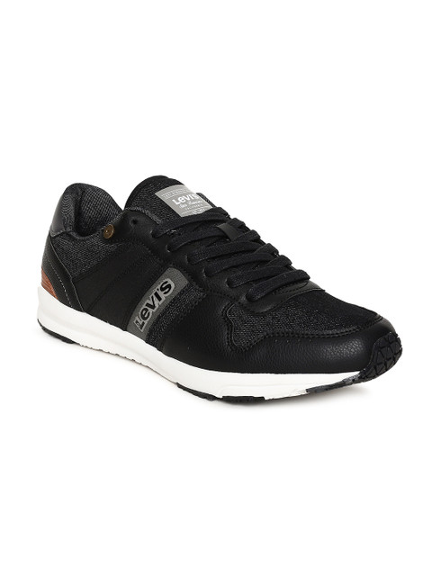 

Levis Men Black Sneakers