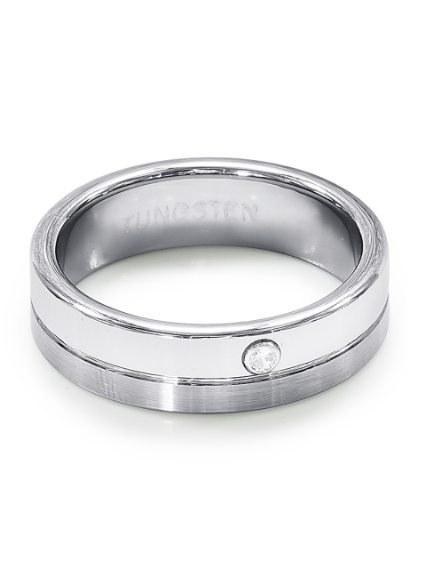 

Peora Men Silver-Plated Ring