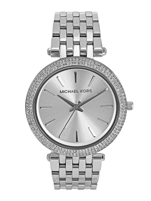 

Michael Kors Women Silver-Toned Dial Watch MK3190I