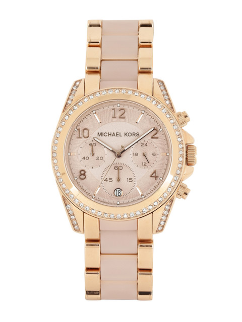 

Michael Kors BLAIR Women Gold Analogue Watch MK5943