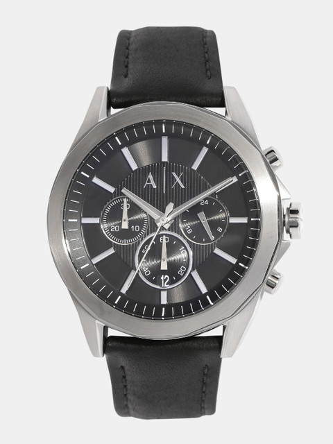

Armani Exchange Men Black Analogue Watch AX2604