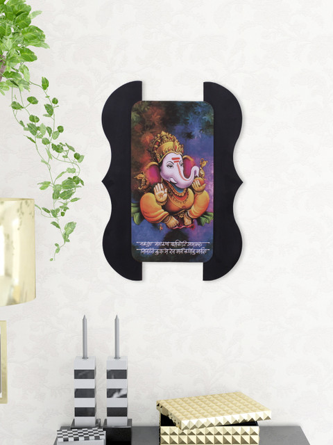 

Home Sparkle Multicoloured Lord Ganesha Wall Art, Multi