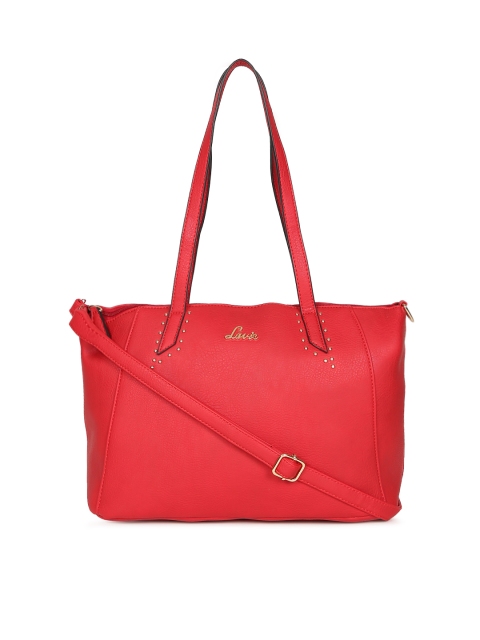 

Lavie Red Solid Shoulder Bag