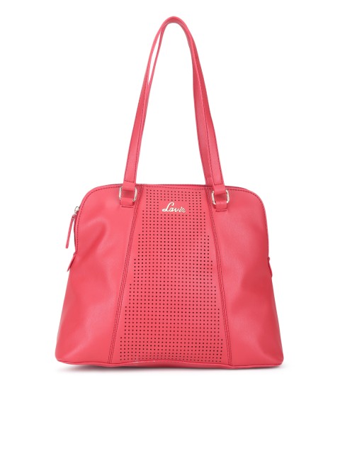 

Lavie Coral Orange Solid Shoulder Bag