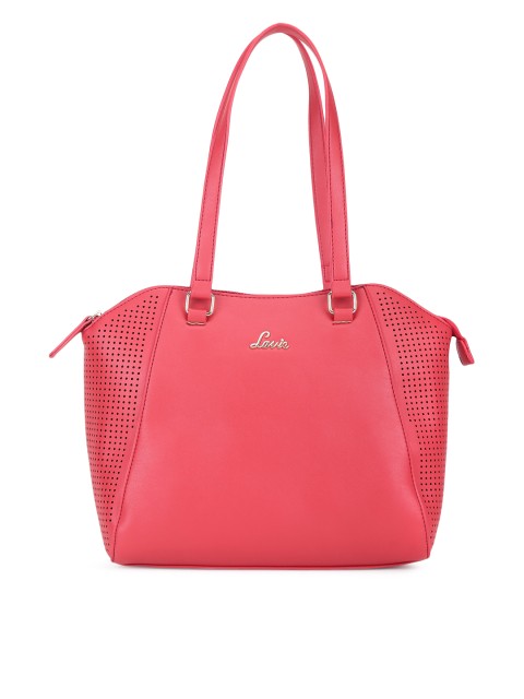 

Lavie Red Solid Shoulder Bag