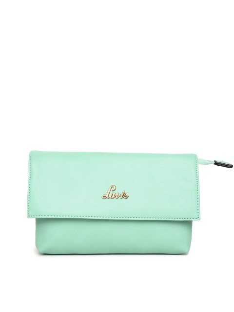 

Lavie Mint Green Solid Sling Bag