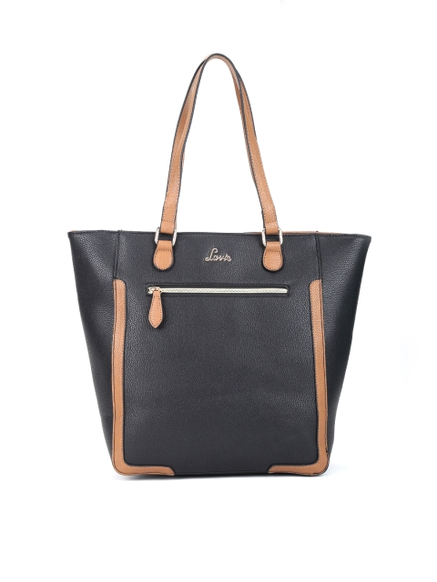 

Lavie Black Solid Shoulder Bag