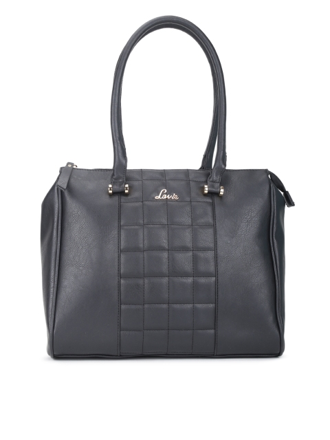 

Lavie Black Solid Handheld Bag