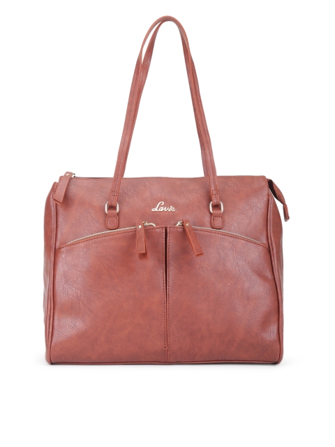 

Lavie Brown Solid Shoulder Bag