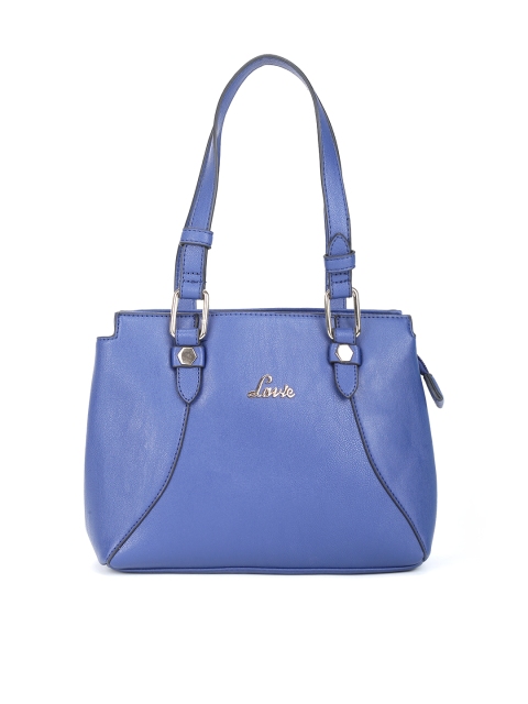 

Lavie Navy Blue Solid Shoulder Bag