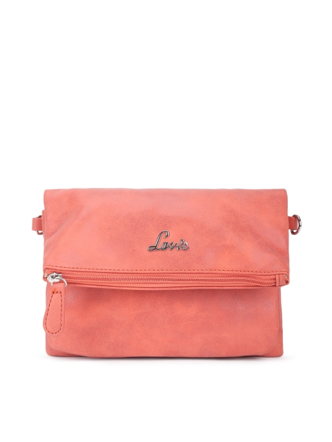 

Lavie Orange Solid Sling Bag