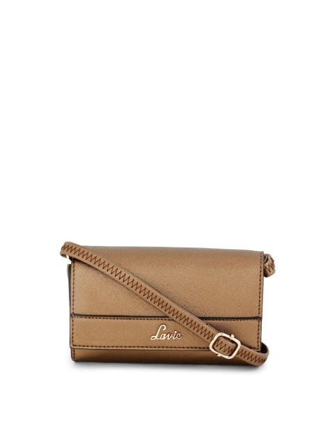 

Lavie Women Brown Solid Two Fold Wallet