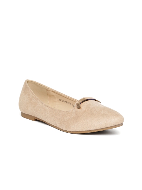 

Van Heusen Women Beige Solid Ballerinas