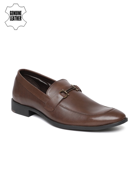 

Blackberrys Men Brown Leather Semi-formal Slip-Ons