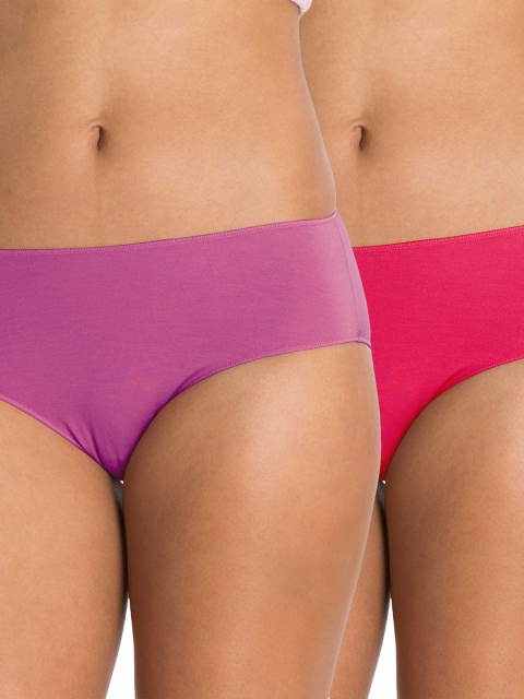

Jockey Women Pack of 2 Hipster Briefs 1802, Pink
