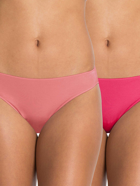 

Jockey Women Pack of 2 Bikini Briefs, Pink