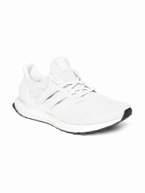

Adidas Men White Ultraboost Running Shoes