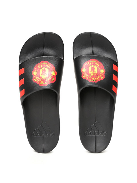 

ADIDAS Men Black Aqualette CF Manchester United FC Printed Sliders